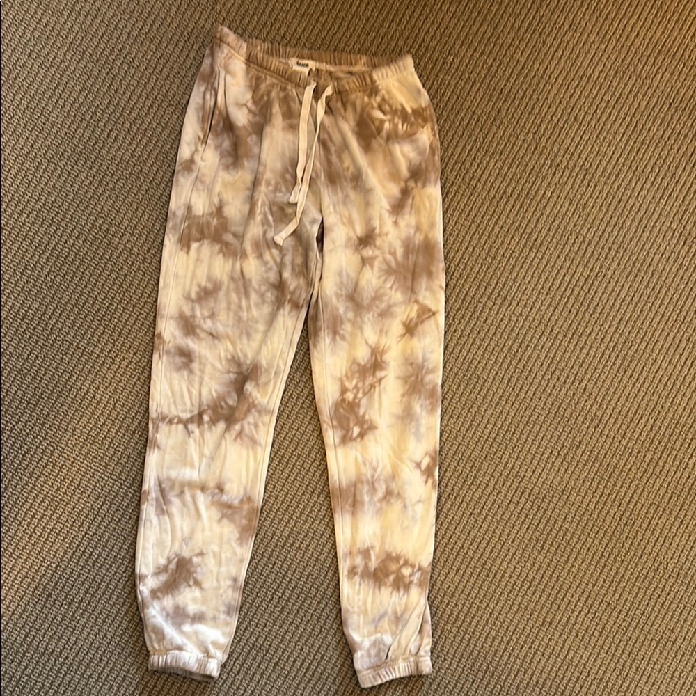 Garage tie dye joggers XS
